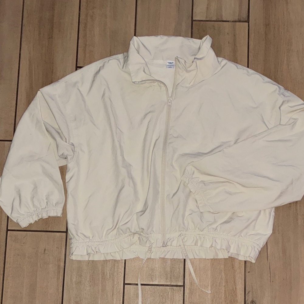 Old Navy Women's Cream Utility Jacket